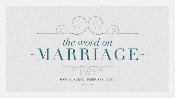 The Word On Marriage