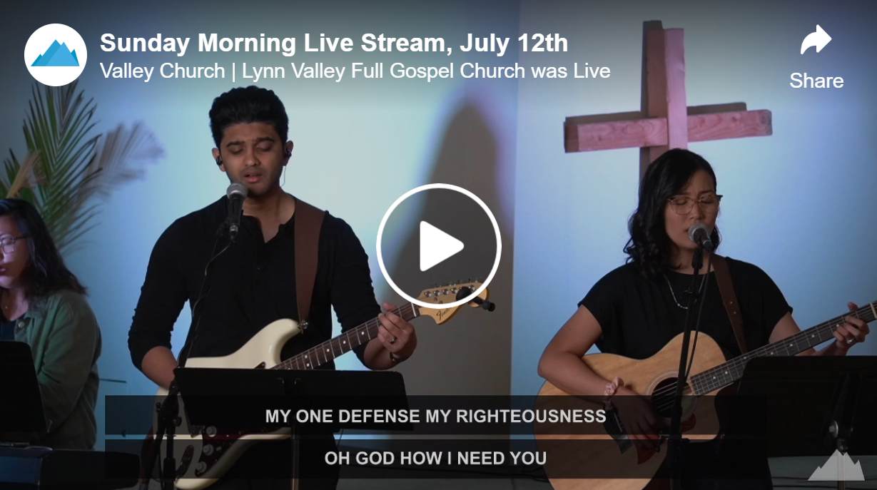 Sunday Morning Live Stream, July 12th 