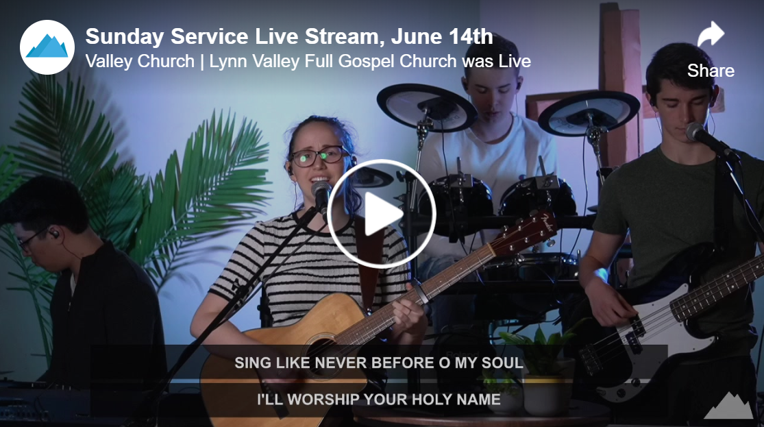 Sunday Service Live Stream, June 14th